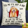 Personalized Dog Photo Pillow DB222 87O34 1