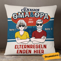 Personalized Family Grandma Grandpa German Oma Opa Pillow DB223 81O53 thumb 1