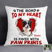 Personalized Dog Photo Pillow DB224 87O57 thumb 1