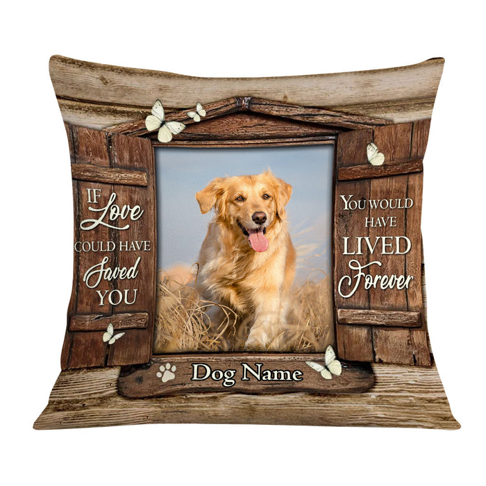 Personalized Dog Memo Photo Pillow DB221 23O36 1
