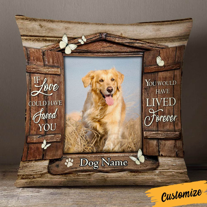 Personalized Dog Memo Photo Pillow DB221 23O36 1