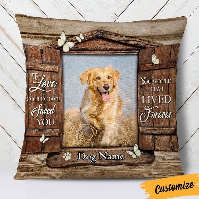 Personalized Dog Memo Photo Pillow DB221 23O36 1