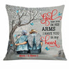 Personalized Couple Memo God Has You In His Arms Pillow DB222 85O34 1