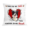 Personalized Dog Memo Photo Forever In My Heart Pillow DB223 85O57 1