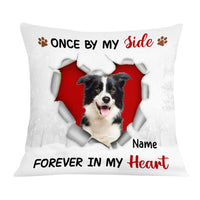 Personalized Dog Memo Photo Forever In My Heart Pillow DB223 85O57 thumb 1