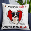 Personalized Dog Memo Photo Forever In My Heart Pillow DB223 85O57 1