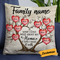 Personalized Family Tree Pillow DB223 23O24 thumb 1