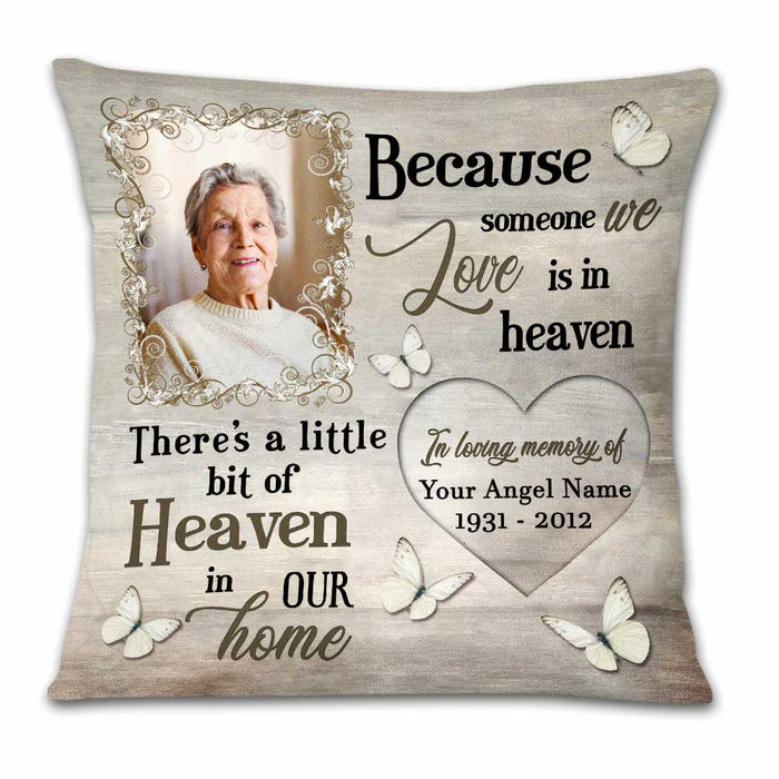 Personalized Memo Heaven In Home Pillow DB221 26O23 1