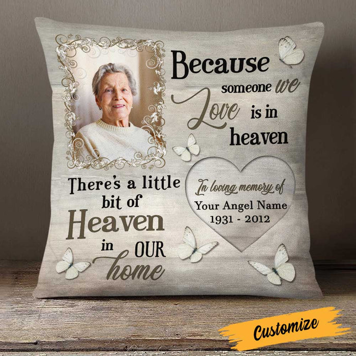 Personalized Memo Heaven In Home Pillow DB221 26O23 1