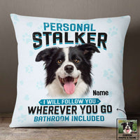 Personalized Dog Photo Personal Stalker Pillow DB222 95O57 thumb 1