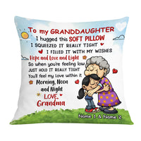 Personalized Granddaughter Pillow DB225 30O36 thumb 1