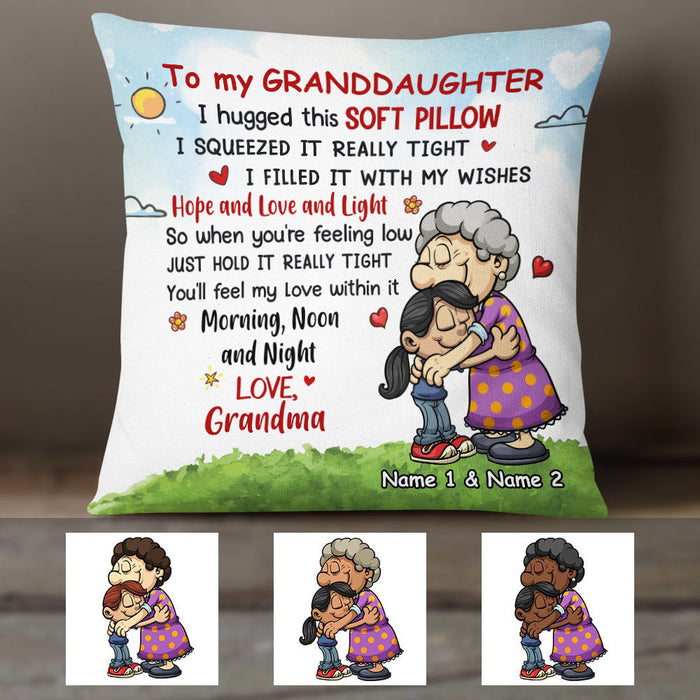 Personalized Granddaughter Pillow DB225 30O36 1