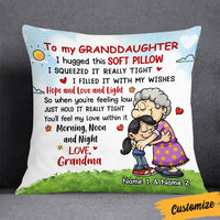 Personalized Granddaughter Pillow DB225 30O36 thumb 1