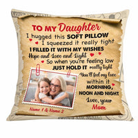 Personalized To My Granddaughter Pillow DB224 23O34 thumb 1
