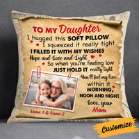 Personalized To My Granddaughter Pillow DB224 23O34 thumb 1