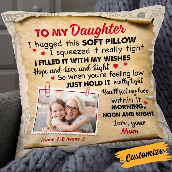 Personalized To My Granddaughter Pillow DB224 23O34 1
