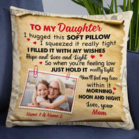 Personalized To My Granddaughter Pillow DB224 23O34 thumb 1