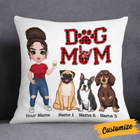 Personalized Dog Mom Pillow DB223 95O58 thumb 1