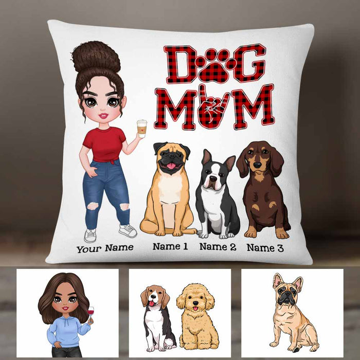 Personalized Dog Mom Pillow DB223 95O58 1