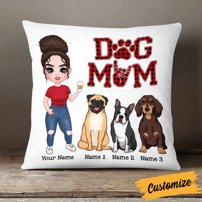 Personalized Dog Mom Pillow DB223 95O58 1