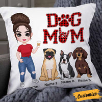 Personalized Dog Mom Pillow DB223 95O58 thumb 1