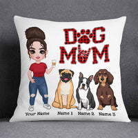 Personalized Dog Mom Pillow DB223 95O58 thumb 1