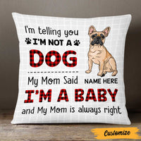 Personalized Dog Baby Pillow DB226 30O47 thumb 1