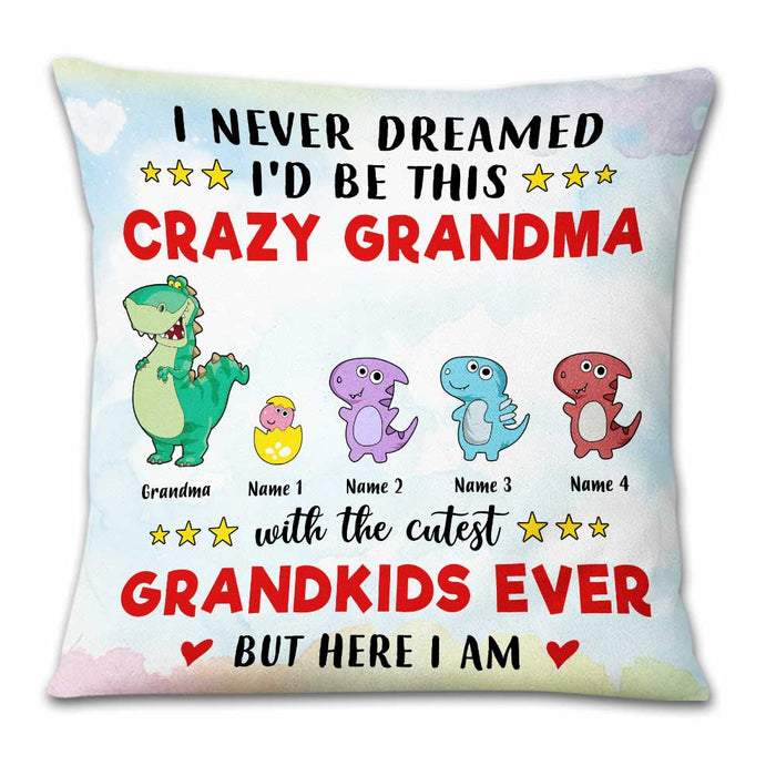 Personalized Mom Grandma Granddaughter Grandson Pillow DB225 23O23 1