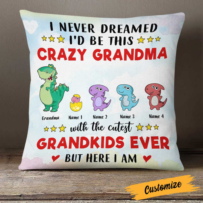 Personalized Mom Grandma Granddaughter Grandson Pillow DB225 23O23 1