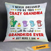Personalized Mom Grandma Granddaughter Grandson Pillow DB225 23O23 thumb 1