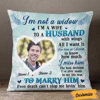 Personalized Memo Couple Photo Pillow DB223 26O57 thumb 1