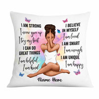 Personalized BWA I Am Pillow DB226 26O58 thumb 1