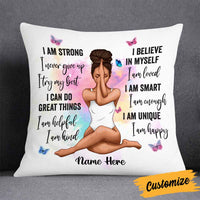 Personalized BWA I Am Pillow DB226 26O58 thumb 1
