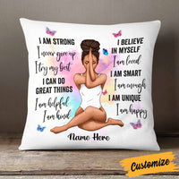 Personalized BWA I Am Pillow DB226 26O58 thumb 1