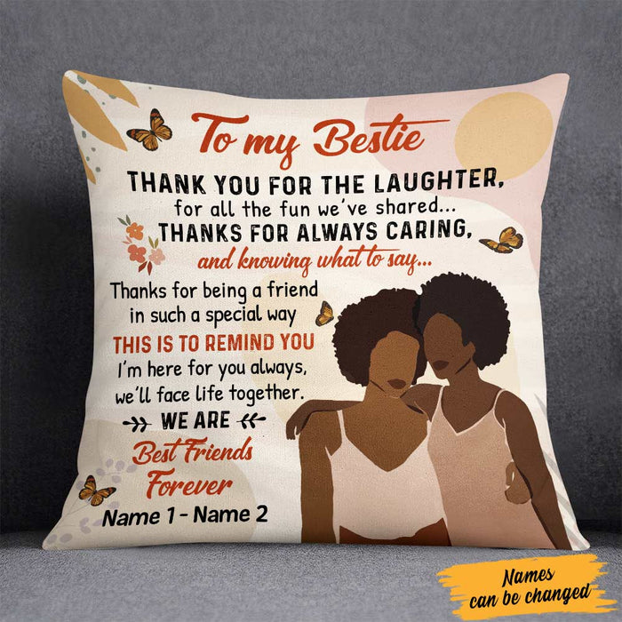 Personalized BWA Friends Thank You Pillow DB226 95O57 1