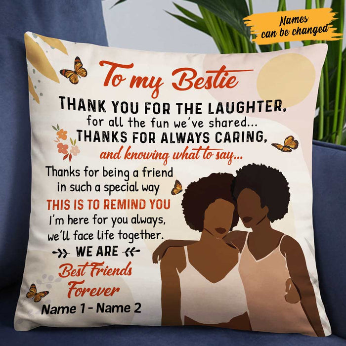 Personalized BWA Friends Thank You Pillow DB226 95O57 1