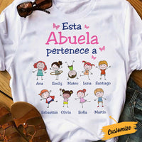 Personalized Abuela Spanish Grandma Belongs T Shirt DB225 81O34 thumb 1