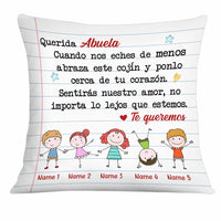 Personalized Letter To Grandma Spanish Abuela Pillow DB231 81O34 thumb 1