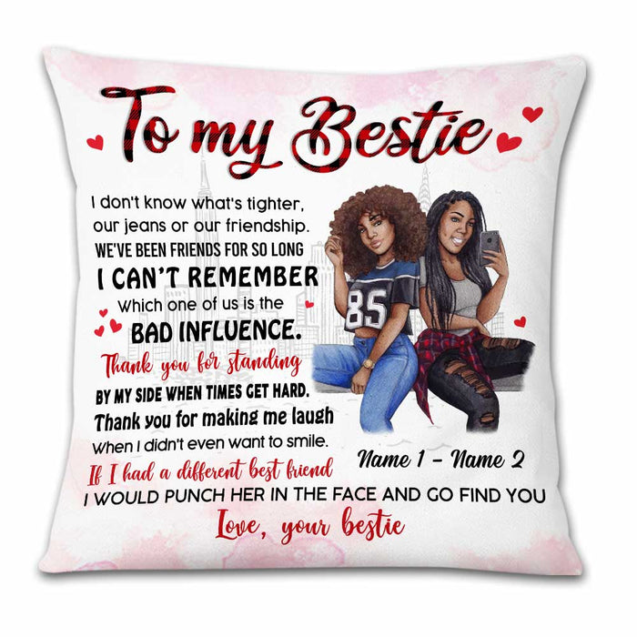 Personalized BWA Friends Pillow DB232 85O23 1