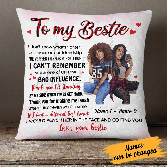 Personalized BWA Friends Pillow DB232 85O23 1