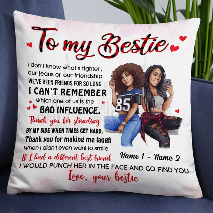 Personalized BWA Friends Pillow DB232 85O23 1