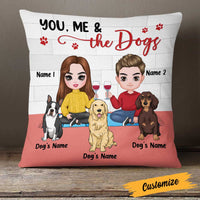 Personalized Couple Icon Pillow DB231 26O23 thumb 1