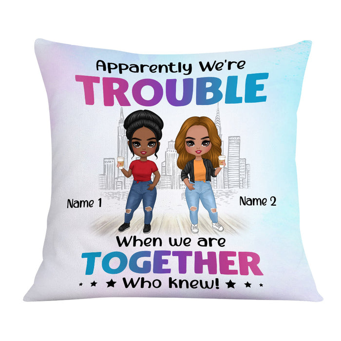Personalized BWA Friends Pillow DB231 23O36 1