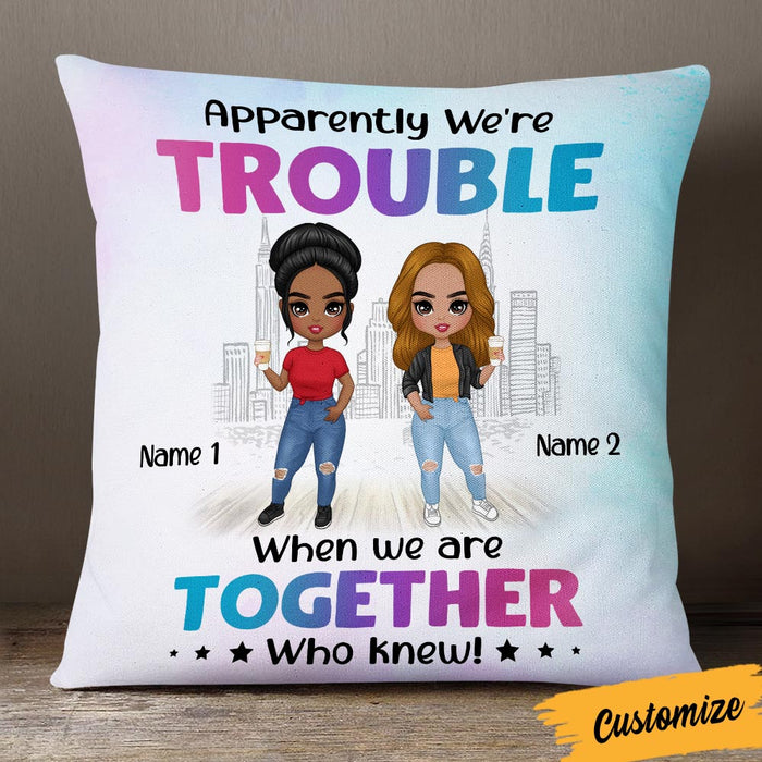 Personalized BWA Friends Pillow DB231 23O36 1