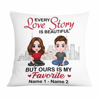 Personalized Couple Icon Pillow DB232 30O58 thumb 1