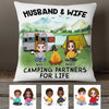 Personalized Couple Icon Camping Pillow DB233 30O23 1