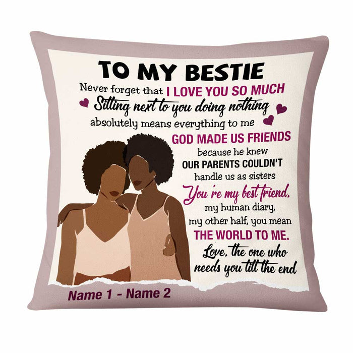 Personalized BWA Friends Pillow DB233 23O47 1