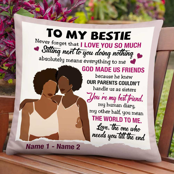 Personalized BWA Friends Pillow DB233 23O47 1