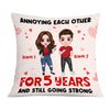 Personalized Couple Icon Pillow DB234 30O36 1