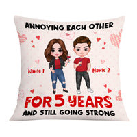 Personalized Couple Icon Pillow DB234 30O36 thumb 1